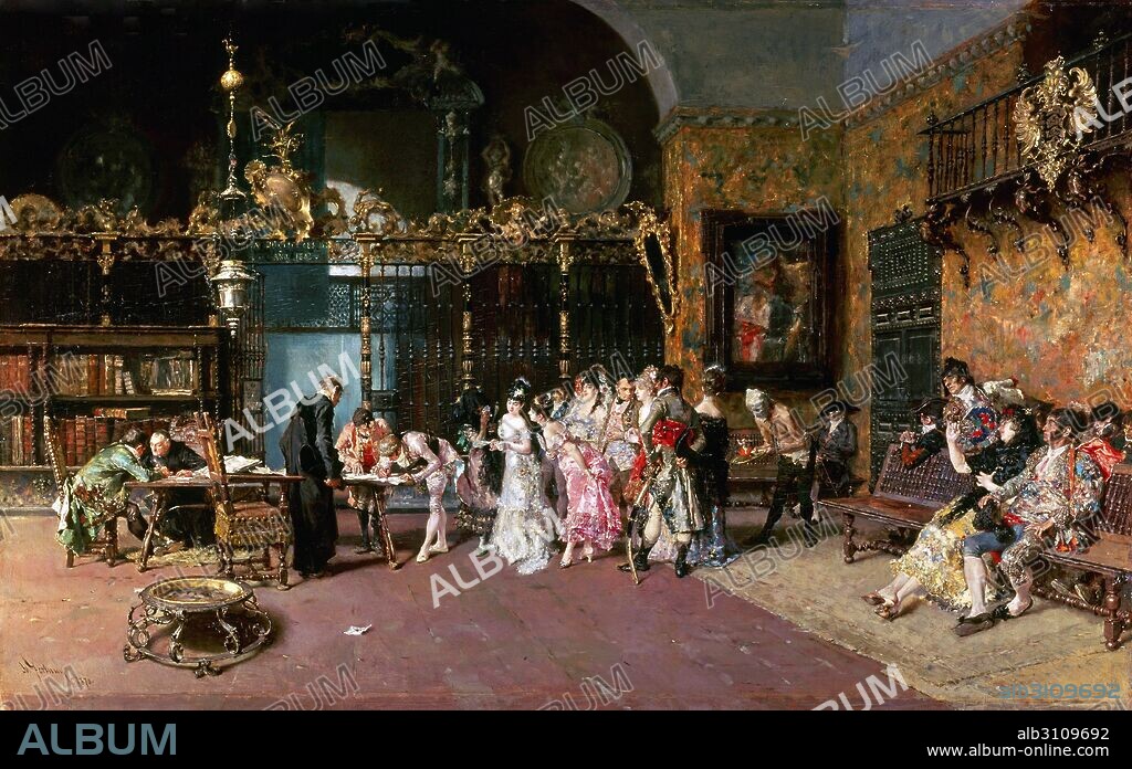 MARIANO FORTUNY Y MARSAL. La Vicaría/1870.