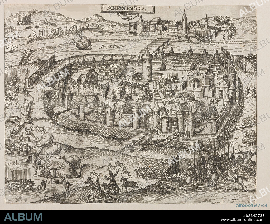 GEORG KELLER. The Siege of Smolensk, 1609-1611.
