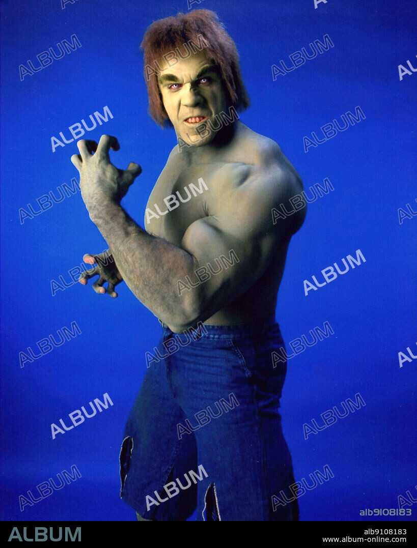 LOU FERRIGNO en EL INCREÍBLE HULK, 1978 (THE INCREDIBLE HULK), dirigida por BILL BIXBY y REZA S. BADIYI. Copyright MARVEL PROD./UNIVERSAL TV.