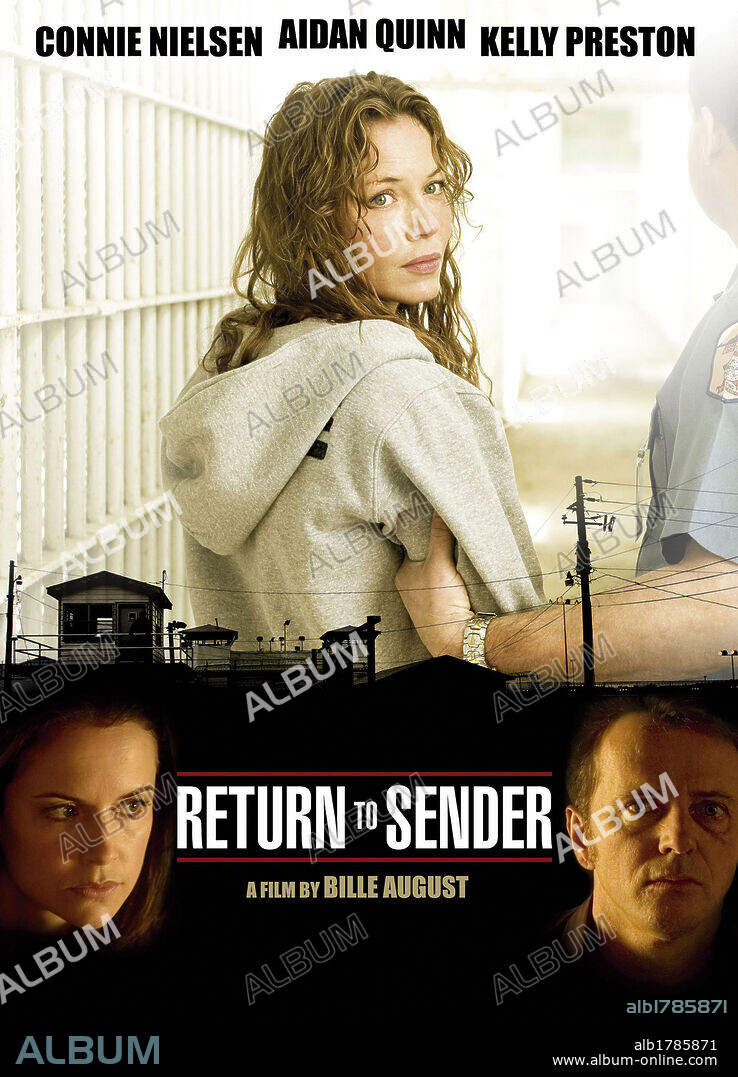 Poster of RETURN TO SENDER, 2004, directed by BILLE AUGUST. Copyright Audley Films LLP/Moviefan Scandinavia A/S/Number 9 Films Ltd.
