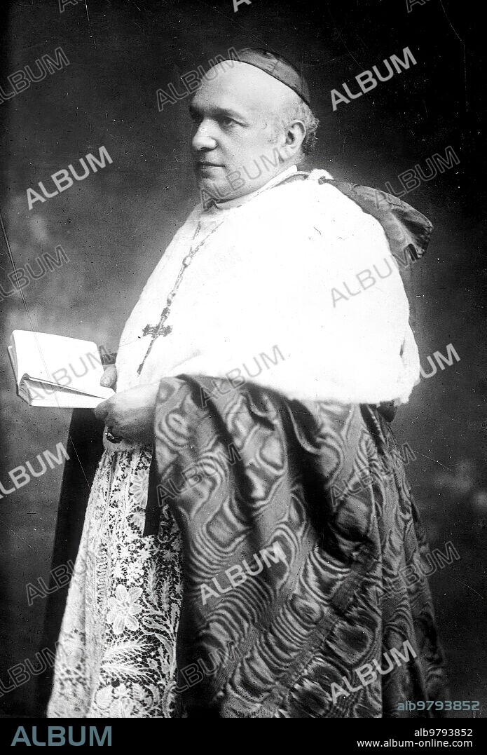 1914. Cardinal Ferrata, who will replace Cardinal Rampolla in the Vatican.