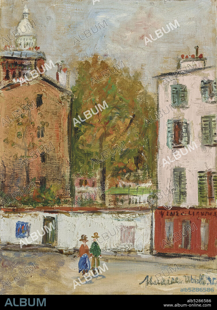 MAURICE UTRILLO. Montmartre, Sacré-C?ur.