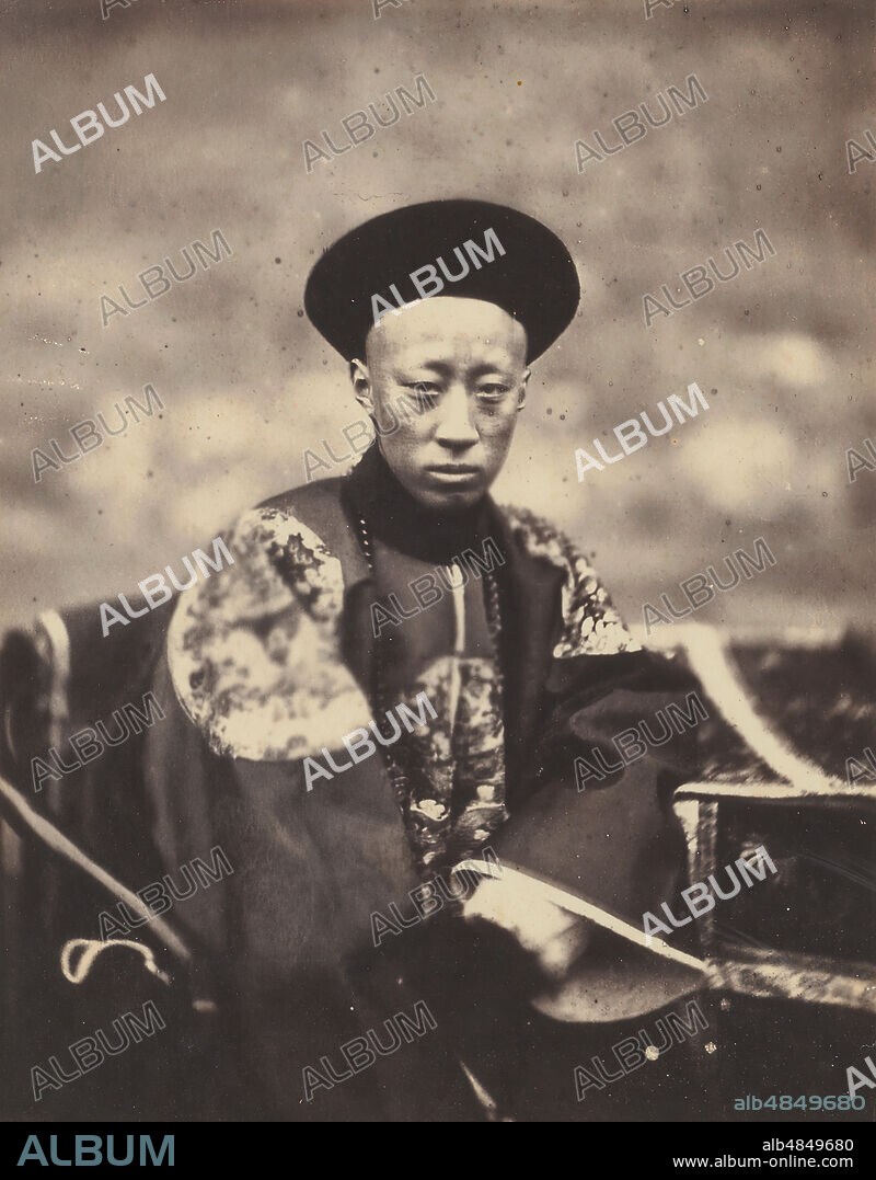 FELICE BEATO. Prince Kung. Emperor of China, 1860.