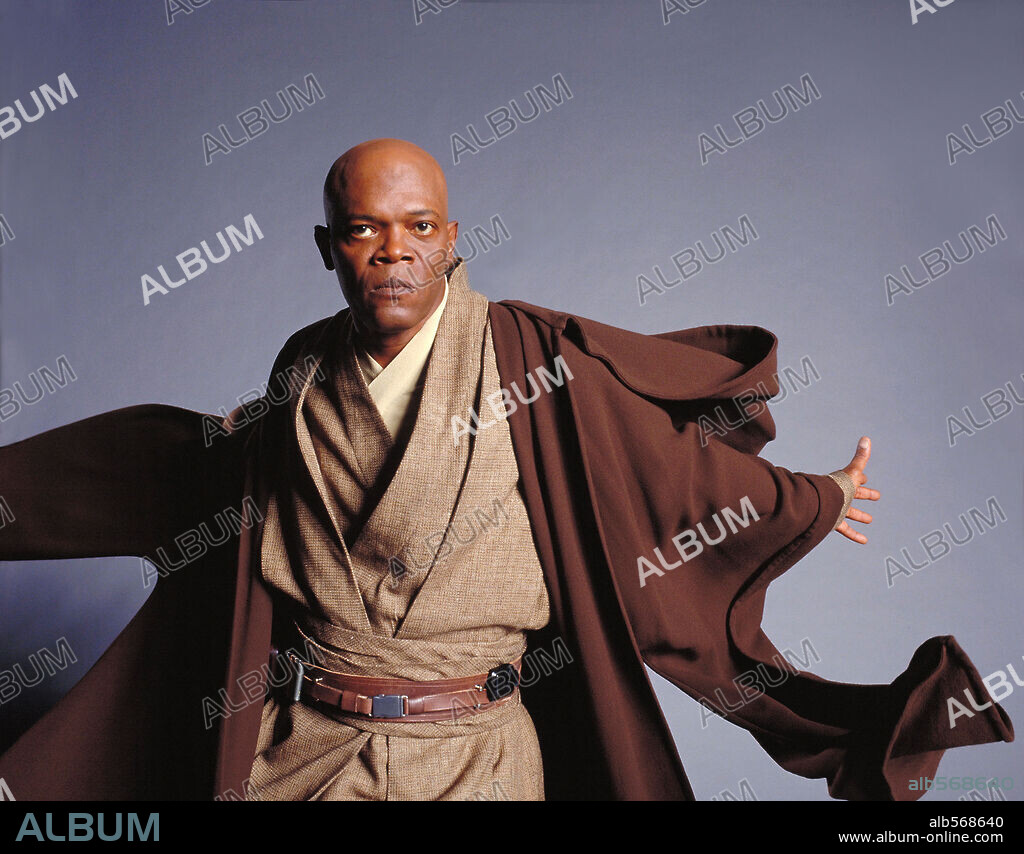 SAMUEL L. JACKSON in STAR WARS: EPISODE III-REVENGE OF THE SITH, 2005, directed by GEORGE LUCAS. Copyright LUCASFILM / HAMSHERE, KEITH.