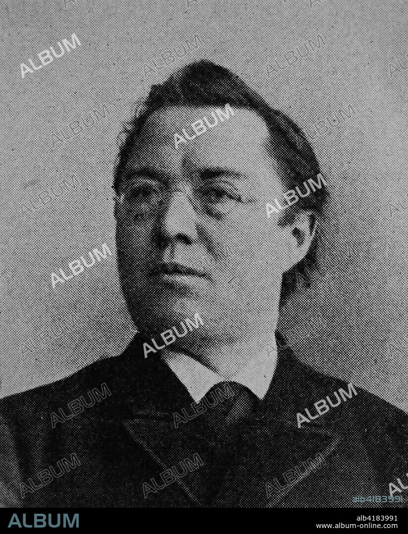 Franz Xaver Schaedler, 1852 - 1913, Priester der Dioezese Speyer, Domkapitular im Erzbistum Bamberg, Abgeordneter in der bayerischen Abgeordnetenkammer in Muenchen und des Deutschen Reichstages in Berlin., picture from 1895, digital improved.
