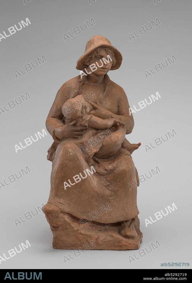 PIERRE-AUGUSTE RENOIR. Maternity: Madame Renoir and Son, c. 1916.