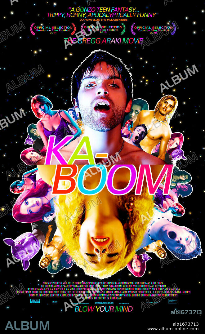 Poster of KABOOM, 2010, directed by GREGG ARAKI. Copyright WHY NOT PRODUCTIONS.