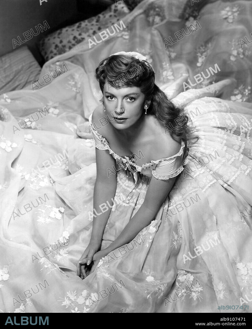 DEBORAH KERR en EL REY Y YO, 1956 (THE KING AND I), dirigida por WALTER LANG. Copyright 20TH CENTURY FOX.