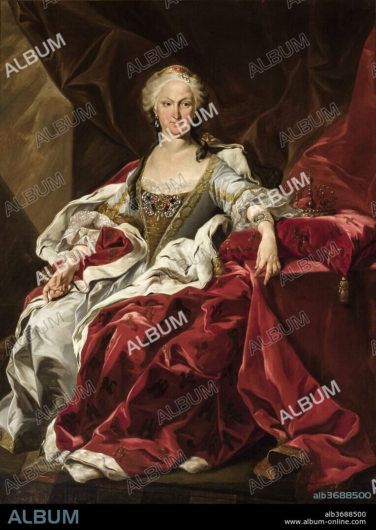 Anonymous / "Portrait of Isabel de Farnesio", Late 18th Century, Painting (Oil on canvas).