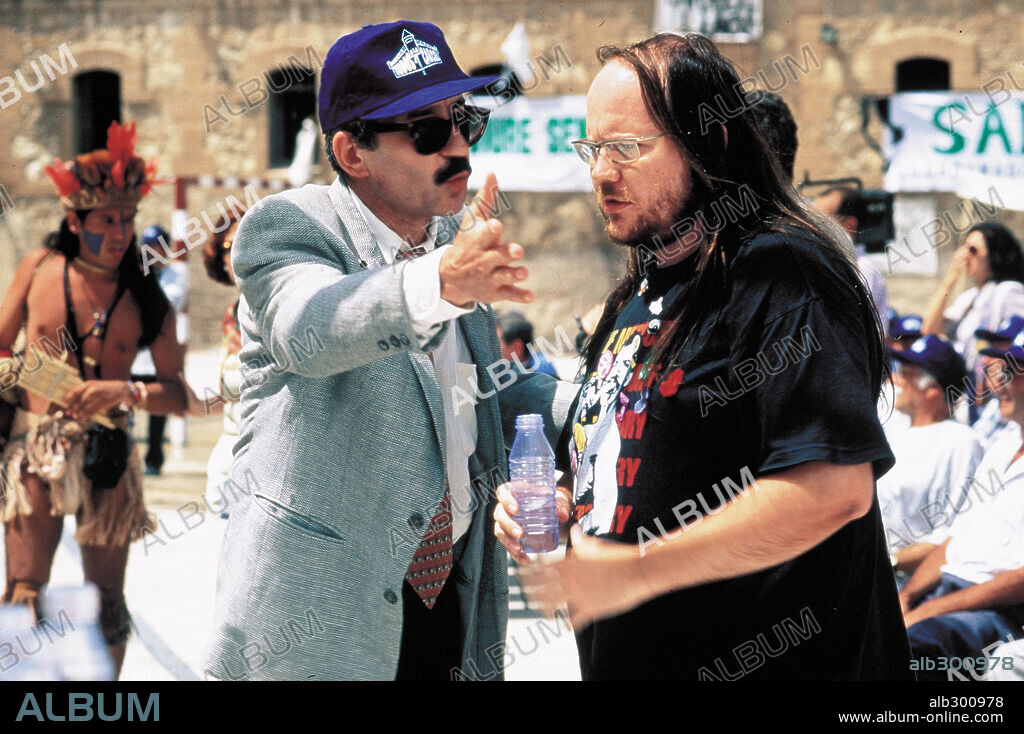 JOSE SACRISTAN y SANTIAGO SEGURA en TODOS A LA CARCEL, 1993, dirigida por LUIS GARCIA BERLANGA.