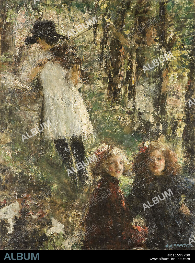 ANTONIO MANCINI. Reflections.
