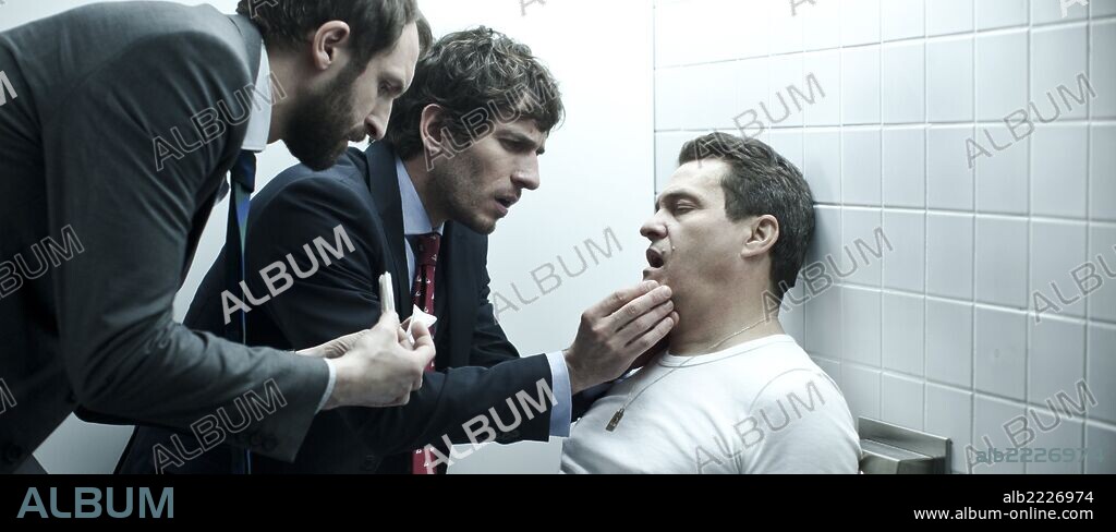 JULIAN VILLAGRAN and QUIM GUTIERREZ in QUIEN MATO A BAMBI?, 2013, directed by SANTI AMODEO. Copyright RODAR Y RODAR CINE Y TELEVISION S.L.