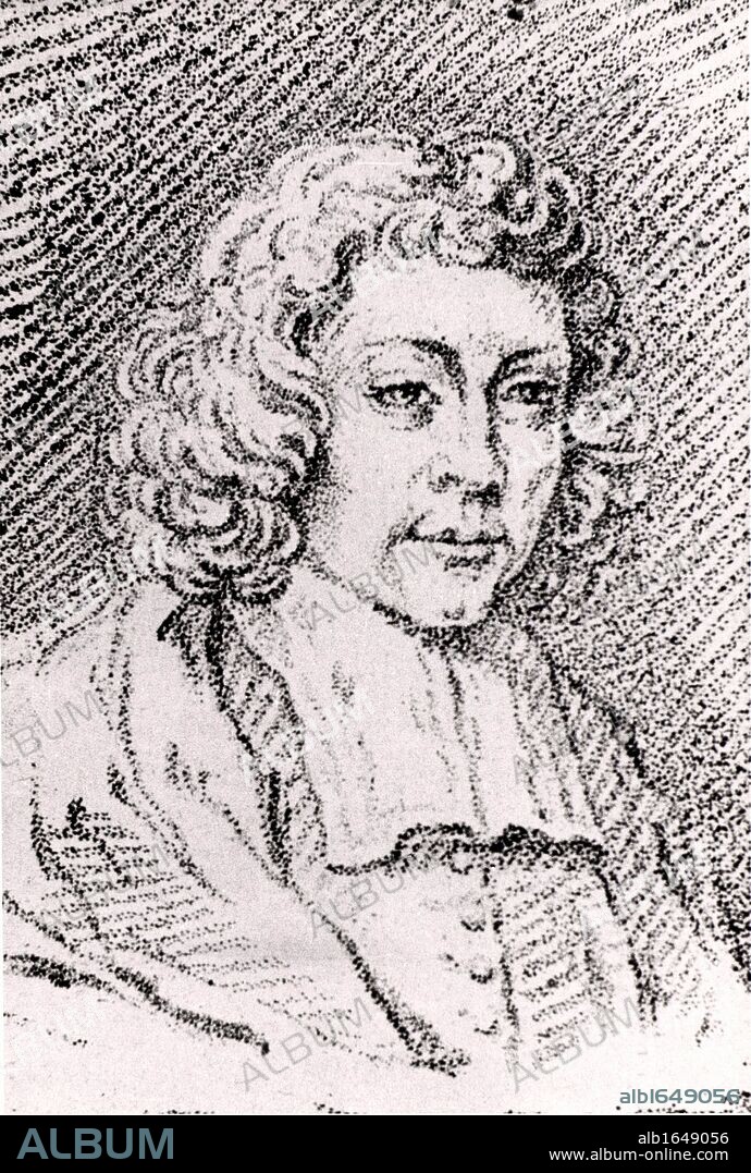 Baruch (Benedict) Spinoza (Spinosa or Despinosa) (1632-1677) Dutch philosopher born in Amsterdam into a Jewish family who had fled Roman Catholic persecution in Portugal. Expelled from the Jewish community in 1656 for heresy. Interested in optics, astronomy and theology in addition to philosophy.   From "Histoire des Philosophes Modernes" by Alexandre Saverien (Paris, 1762).  (Photo by: Universal History Archive/UIG via Getty Images).