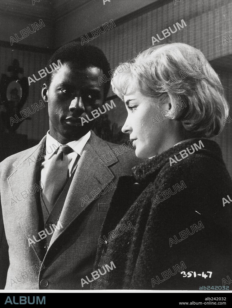 SYLVIA SYMS in FLAME IN THE STREETS, 1961, directed by ROY WARD BAKER. Copyright RANK.