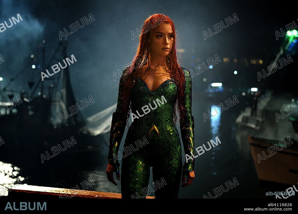 AMBER HEARD en AQUAMAN, 2018, dirigida por JAMES WAN. Copyright DC COMICS/DN ENTERTAINMENT/WARNER BROS.