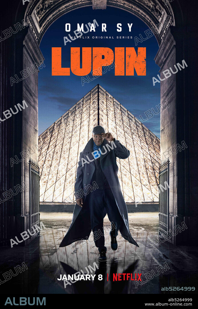 Affiche de LUPIN, 2021 (ARSENE LUPIN), réalisé par LOUIS LETERRIER. Copyright GAUMONT TELEVISION.