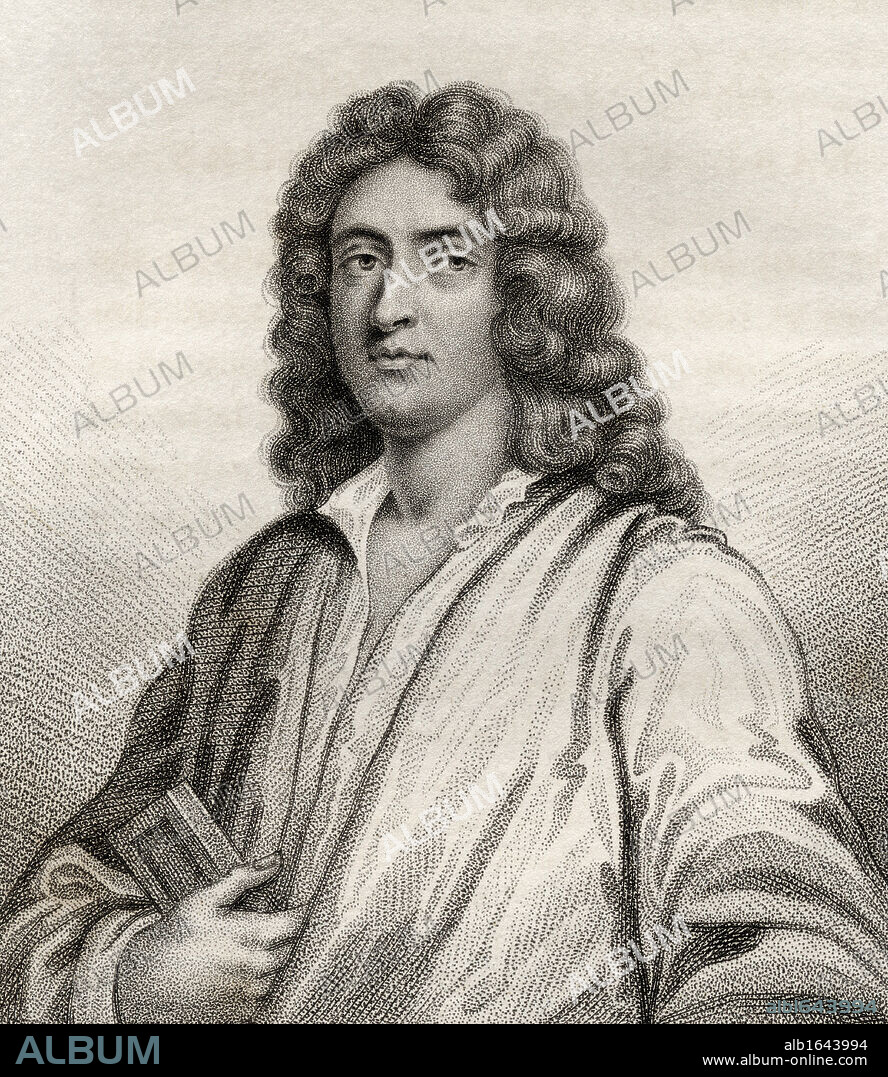 Anthony Ashley Cooper 1st Earl of Shaftesbury 1621 - 1683 also 2nd Baronet and The Lord Ashley English politician of the Interregnum Engraved by Rivers from the book A catalogue of Royal and Noble Authors Volume III published 1806.