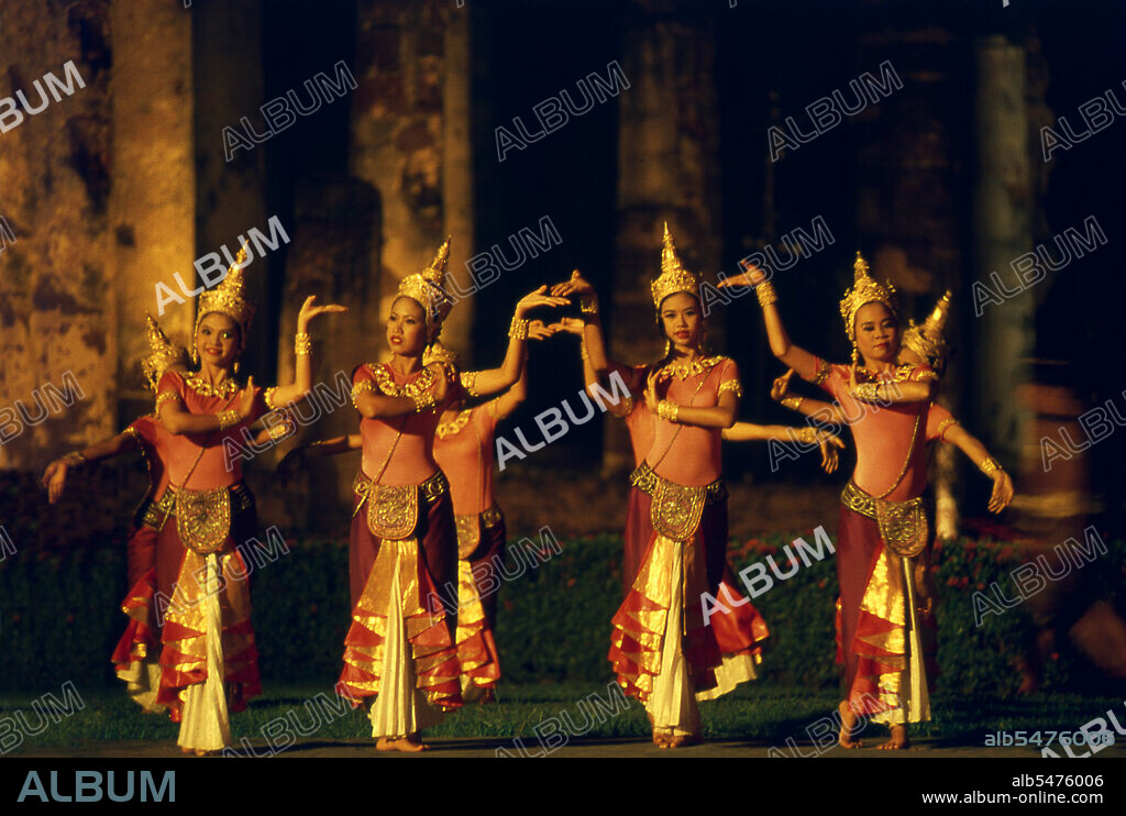 Loy Krathong (or Loi Krathong) is a festival celebrated annually throughout Thailand and certain parts of Laos during the full moon of the 12th month in the traditional lunar calendar. Sukhothai, which literally means 'Dawn of Happiness', was the capital of the Sukhothai Kingdom and was founded in 1238. It was the capital of the Thai Empire for approximately 140 years.