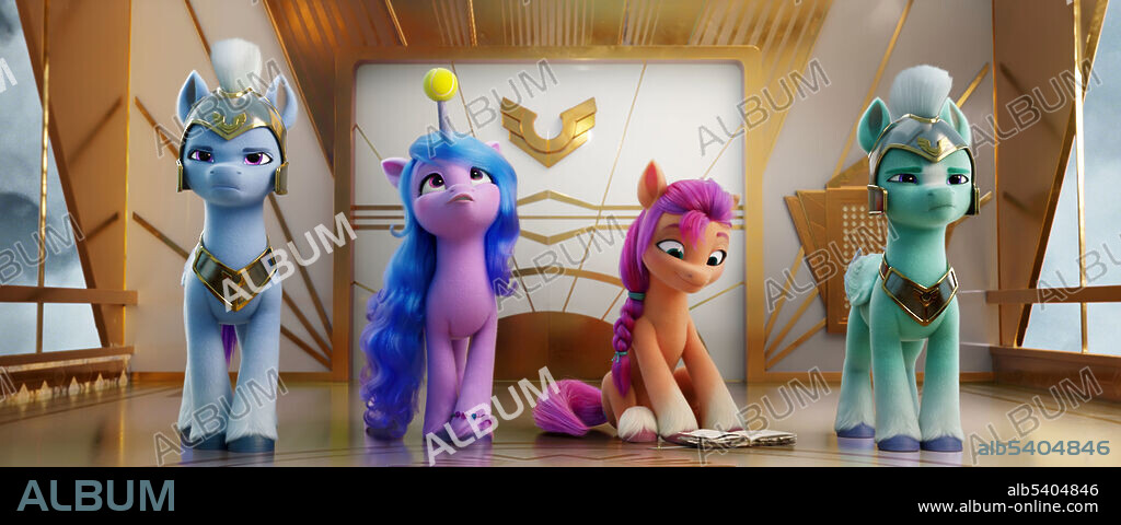 MY LITTLE PONY: UNA NUEVA GENERACION, 2021 (MY LITTLE PONY: A NEW GENERATION), dirigida por JOSE LUIS UCHA, MARK FATTIBENE y ROBERT CULLEN. Copyright NETFLIX.