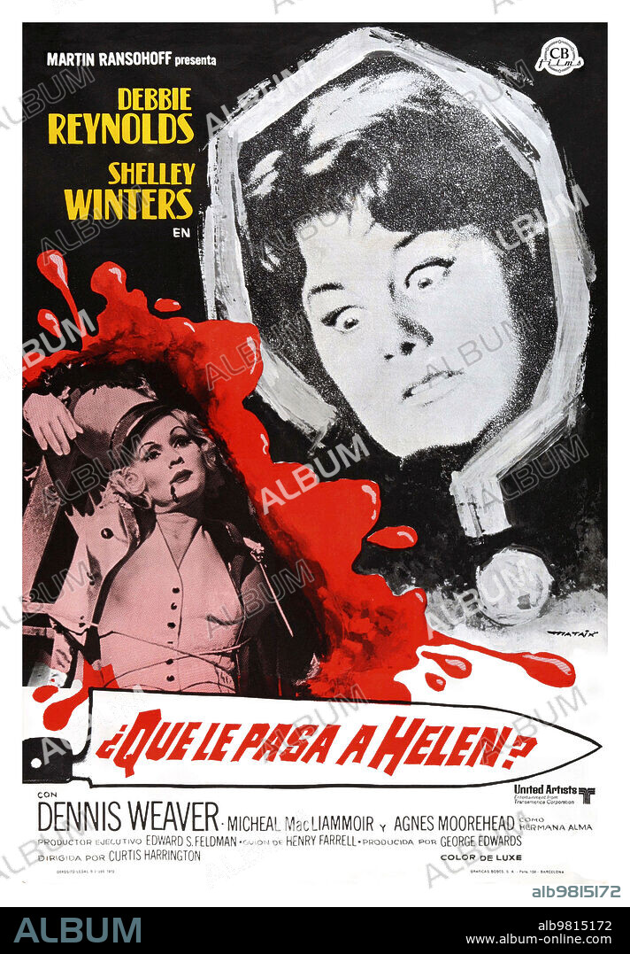 Poster of WHAT'S THE MATTER WITH HELEN?, 1971, directed by CURTIS HARRINGTON. Copyright FILMWAYS.