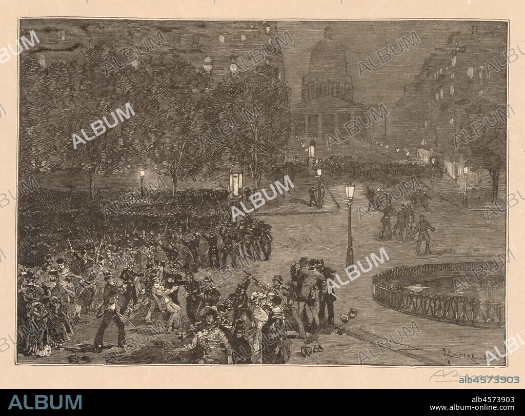 Bois du Monde: Les troubles du quartier Latin, 1882.