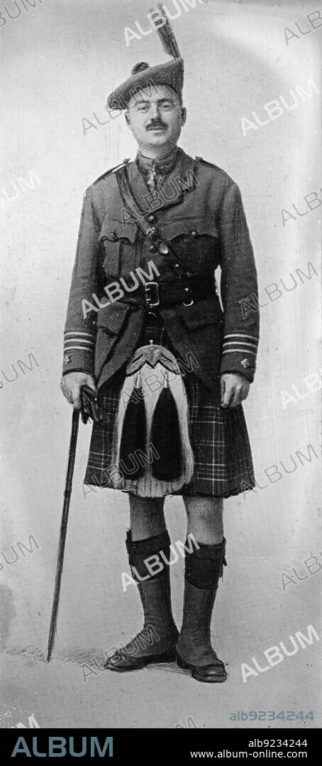 HARRIS & EWING. Lt. Col. Percy A. Guthrie, 236th Battalion, Canada, 'The Maclean Kilties of America', 1917. Lieutenant-Colonel Percy Albert Guthrie, Canadian barrister and soldier, wounded in France during the First World War.