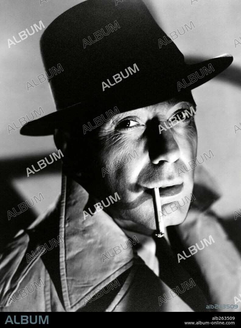 HUMPHREY BOGART en EL HALCÓN MALTÉS, 1941 (THE MALTESE FALCON), dirigida por JOHN HUSTON. Copyright WARNER BROS/FIRST NATIONAL / WELBOURNE, SCOTTY.