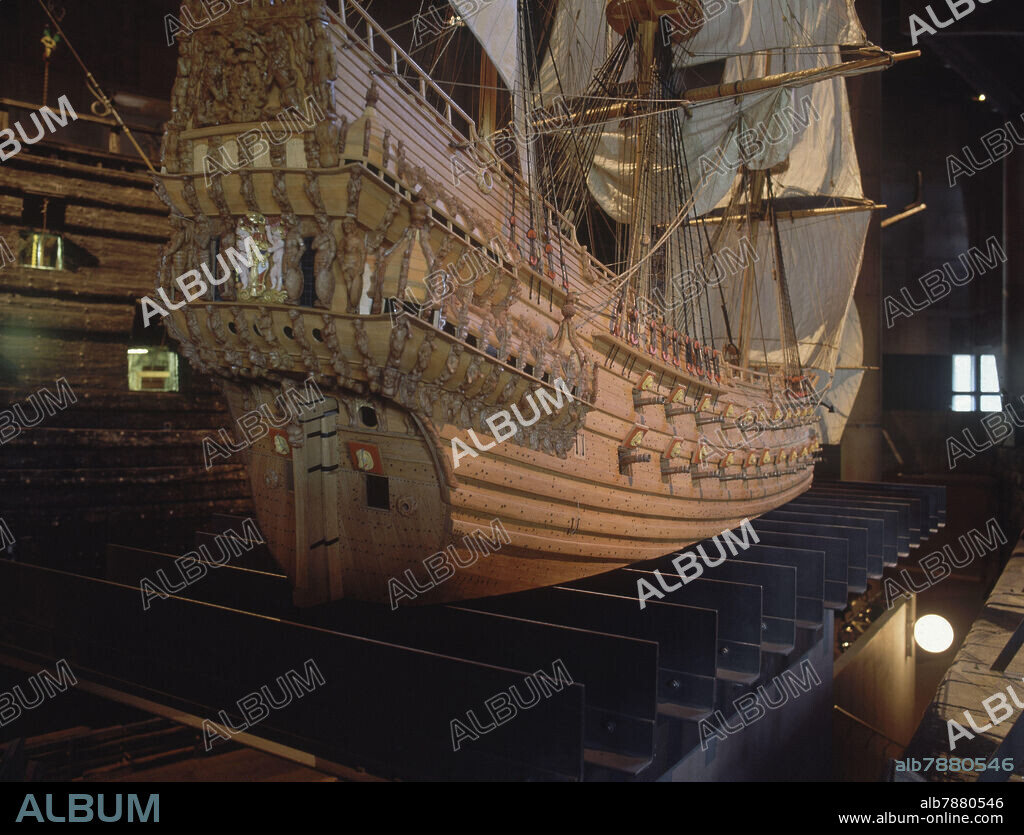HENRIK HYBERTSSON O HENDRIK HUBERTSEN (?-1627). VASA - GALEON SUECO DEL SIGLO XVII.