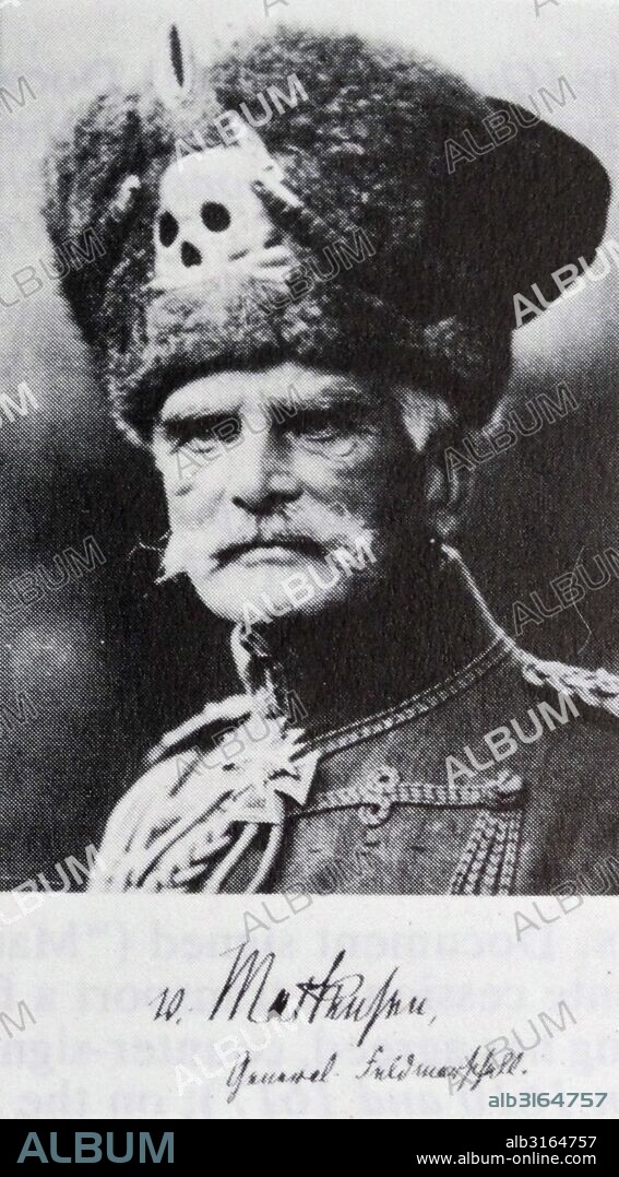 August von Mackensen 1849-1945 General Field Marshal.