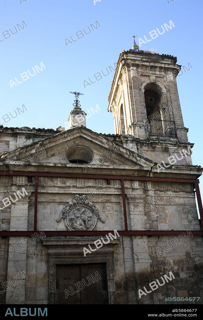 Requena; Iglesia de San Nicolás en el barrio de La Villa.