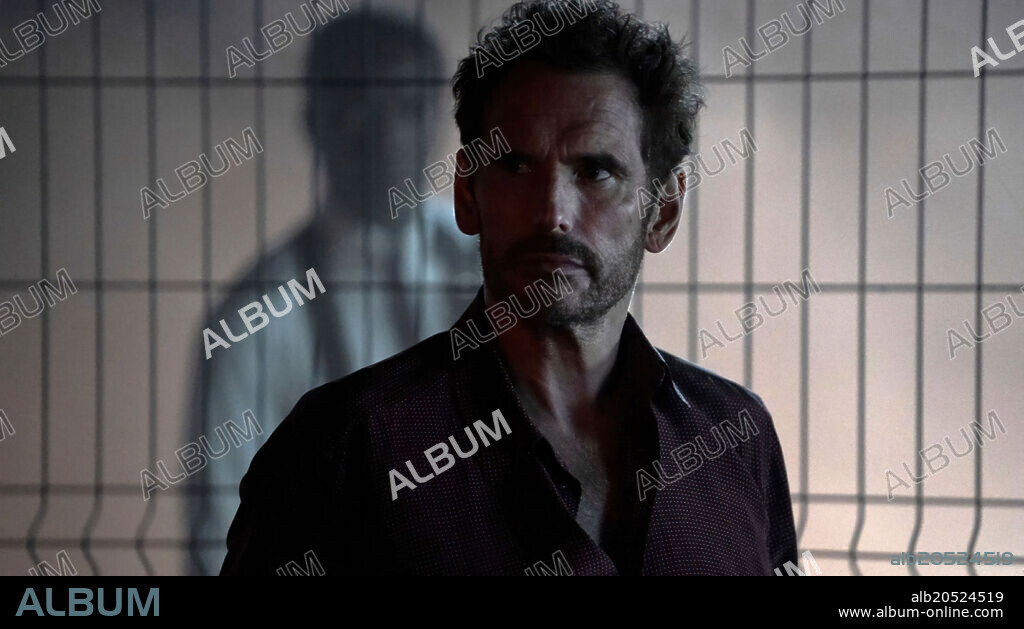 MATT DILLON in THE FENCE, 2025 (LE CRI DES GARDES), directed by CLAIRE DENIS. Copyright Vixens / Curiosa Films / Saint Laurent.