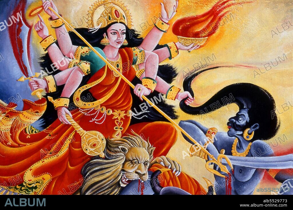 Durga (meaning 'the inaccessible' or 'the invincible'), is the most popular incarnation of Devi and one of the main forms of the Goddess Shakti in the Hindu pantheon. Durga is the original manifested form of Mother Parvati or Adi-Parashakti.  The most revered Hindu site in Nepal is the extensive Pashupatinath Temple complex, five kilometres east of central Kathmandu. The focus of devotion here is a large silver Shivalingam with four faces of Shiva carved on its sides, making it a 'Chaturmukhi-Linga', or four-faced Shivalingam. Pashupati is one of Shiva’s 1,008 names, his manifestation as 'Lord of all Beasts' (pashu means 'beasts', pati means 'lord'); he is considered the guardian deity of Nepal.  The main temple building around the Shivalingam was built under King Birpalendra Malla in 1696, however the temple is said to have already existed before 533 CE. In 733 CE, King Jayadeva II erected in its precincts a stone tablet which chronicled all the kings of Nepal, beginning with the sun god. During the Muslim raids of 1349 the temple was largely destroyed, but in 1381 Jayasinharama Varddhana of Banepa restored it. Further renovations were conducted towards the end of the Malla period, and the latest extensive improvements were made in 1967.  Since the temple's inception, all the rulers of Nepal have taken great pains to pay their respects to it, to make donations, and to finance extensions.