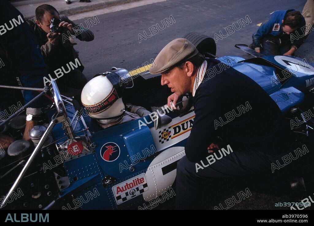 MATRA Formula One, Jackie Stewart and Ken Tyrrell.