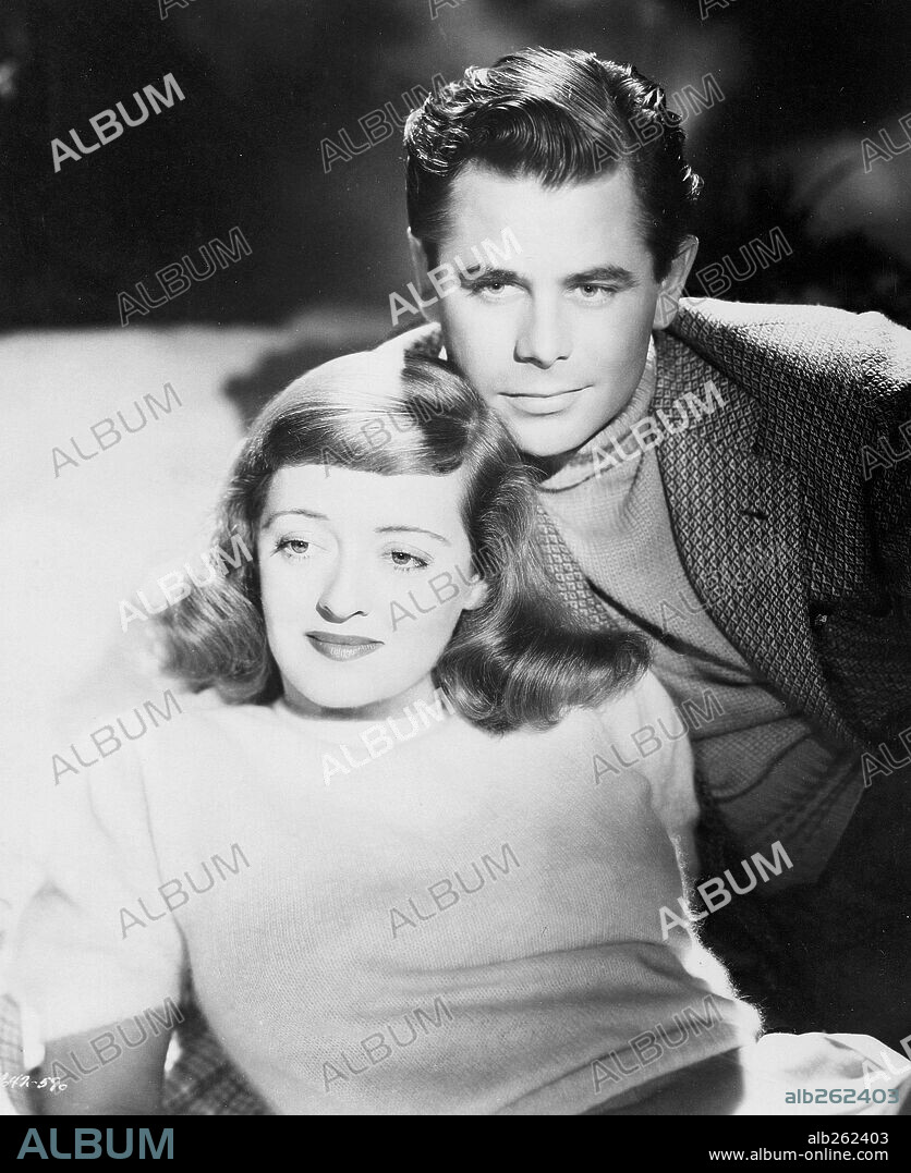 BETTE DAVIS y GLENN FORD en UNA VIDA ROBADA, 1946 (A STOLEN LIFE), dirigida por CURTIS BERNHARDT. Copyright WARNER BROTHERS.