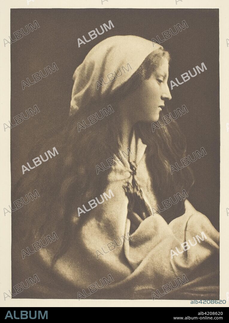 The Day Dream. Julia Margaret Cameron; English, 1815-1879. Date: 1869. Dimensions: 21.6 × 15.5 cm (image); 38 × 28.2 cm (paper). Photogravure, from "Sun Artists, Number 5" (1890). Origin: England.