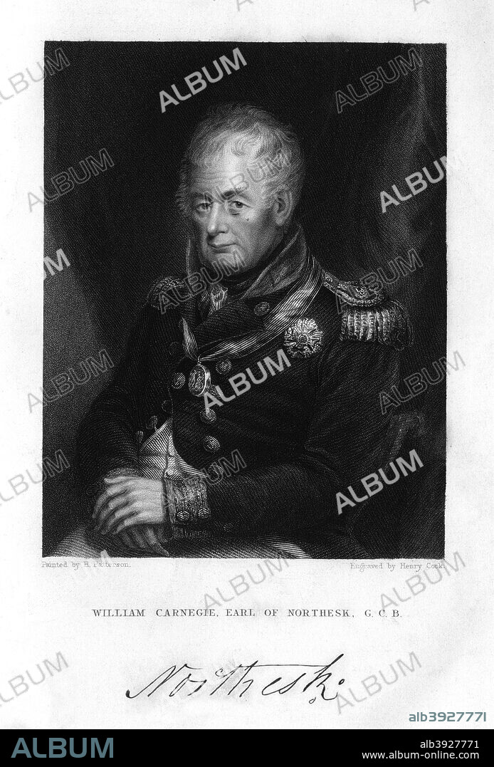 Admiral William Carnegie (1756-1831), 7th Earl of Northesk, 1837.