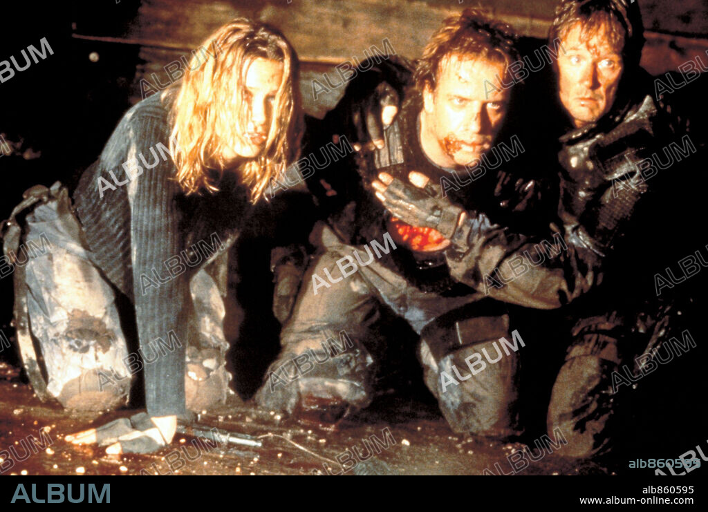 CHRISTOPHER LAMBERT in ADRENALIN: FEAR THE RUSH, 1996, directed by ALBERT PYUN. Copyright LARGO ENTERTAINMENT.