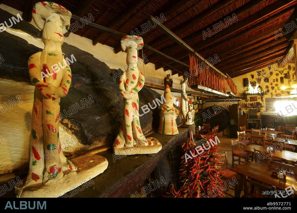 Cal Dimoni, restaurante. Algaida.Es Pla.Mallorca.Illes Balears.España.