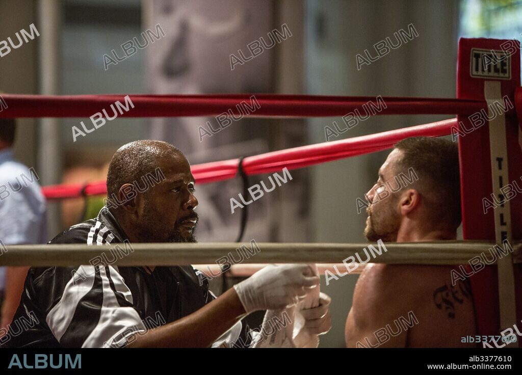 FOREST WHITAKER y JAKE GYLLENHAAL en REDENCION, 2015 (SOUTHPAW), dirigida por ANTOINE FUQUA. Copyright ESCAPE ARTISTS.