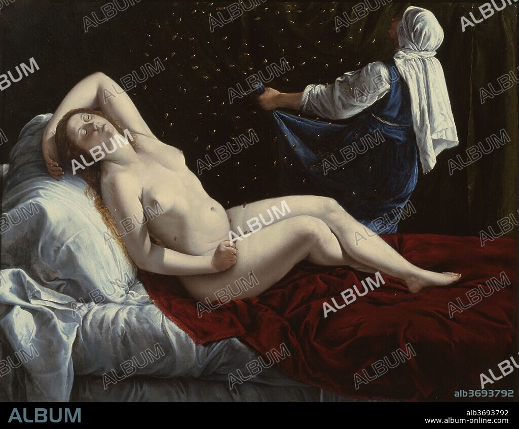 ARTEMISIA GENTILESCHI. Danae.