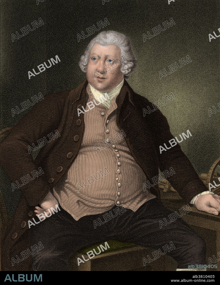 Sir Richard Arkwright (1732-1792), British industrialist. Arkwright was an inventor and textile manufacturer who played an important role in the British industrial revolution. In 1769 he patented a steam-powered machine that produced strong cotton yarn. He established this machine at a mill in Nottingham (1768) and in Cromford, Derbyshire (1771). His later factories employed machinery for all processes of textile manufacture. This established cotton as the main industry in northern England. He was knighted in 1786 and died a rich man.