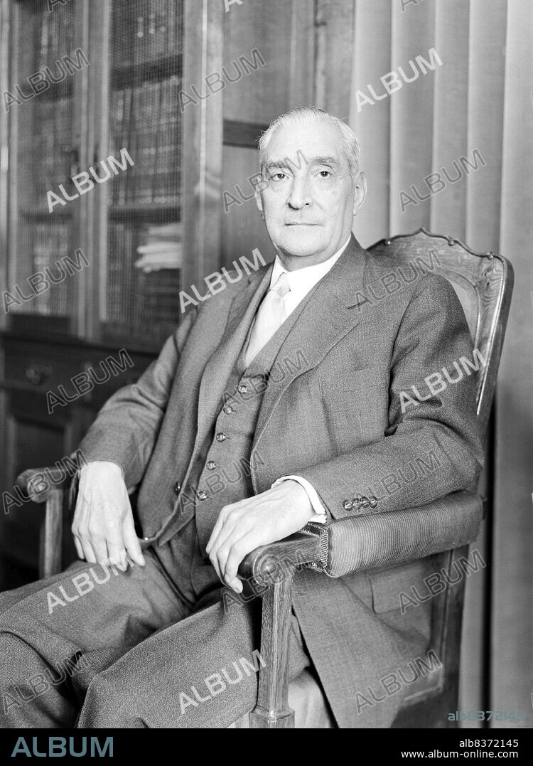 Antonio de Oliveira Salazar (28 April 1889 27 July 1970) was a Portuguese politician and economist who served as Prime Minister of Portugal for 36 years, from 1932 to 1968. Salazar founded and led the Estado Novo ('New State'), the corporatist authoritarian government that ruled Portugal until 1974.<br/><br/>. Salazar used police, censorship and suppression to quell opposition, especially that related to the Communist movement. He supported Francisco Franco in the Spanish Civil War, but kept Portugal neutral during World War II. The doctrine of Pluricontinentalism was the basis of his territorial policy, conceiving of the Portuguese Empire as a unified state that spanned multiple continents. The Estado Novo would eventually collapse during the Carnation Revolution, four years after Salazar's death.