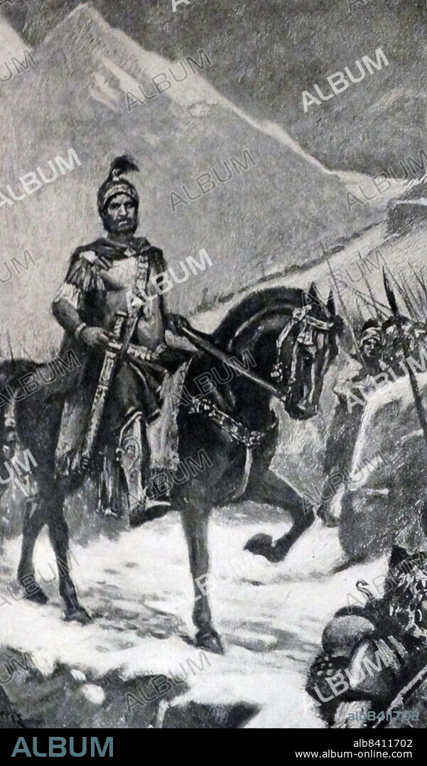 Hannibal (247 - between 183 and 181 BC) was a Carthaginian general and statesman who commanded the forces of Carthage in their battle against the Roman Republic during the Second Punic War. He is widely regarded as one of the greatest military commanders in history.
