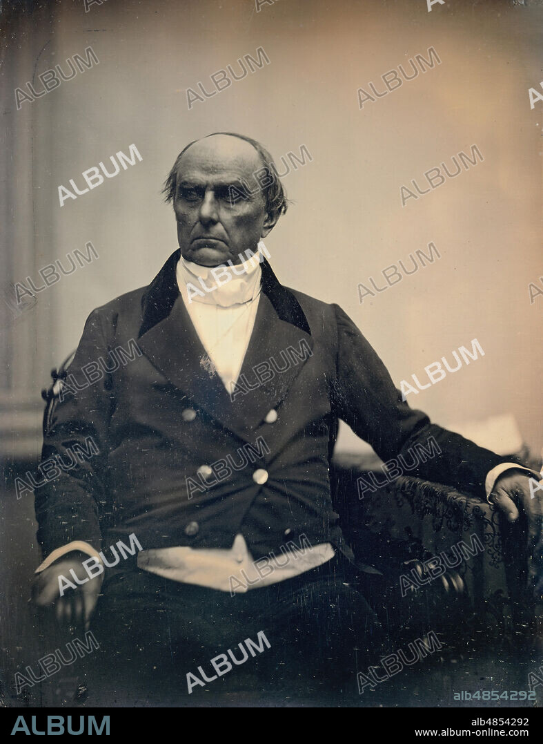 JOSIAH JOHNSON HAWES and ALBERT SANDS SOUTHWORTH. Daniel Webster, ca. 1850.