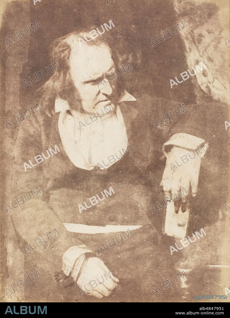 DAVID OCTAVIUS HILL, ROBERT ADAMSON and HILL & ADAMSON. Prof. John Wilson, 1843-47.