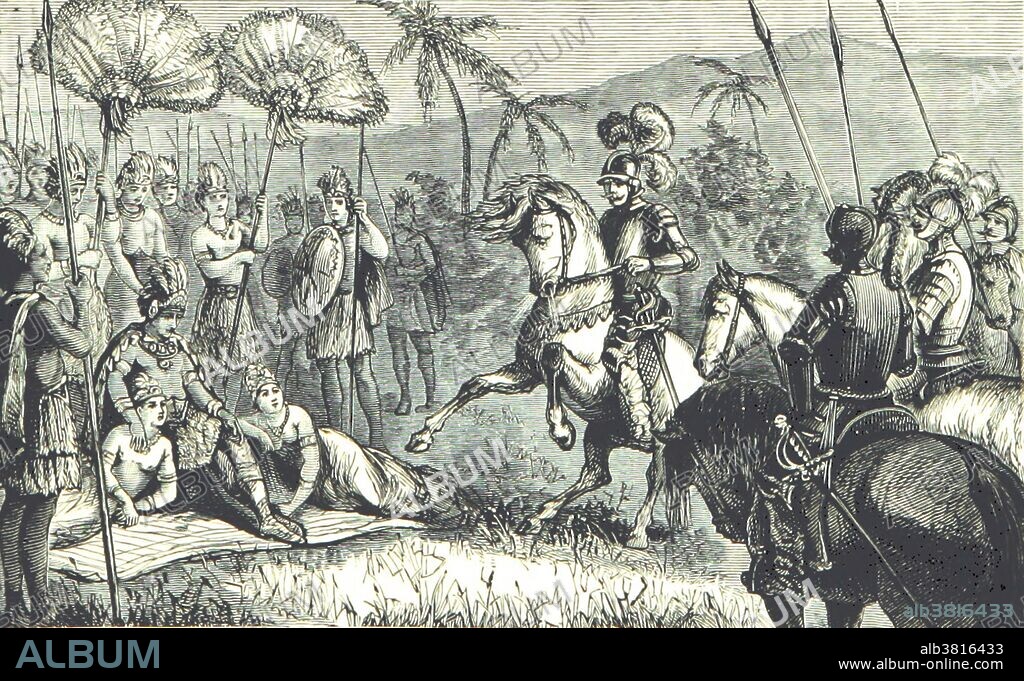 De Soto in the Inca's Camp