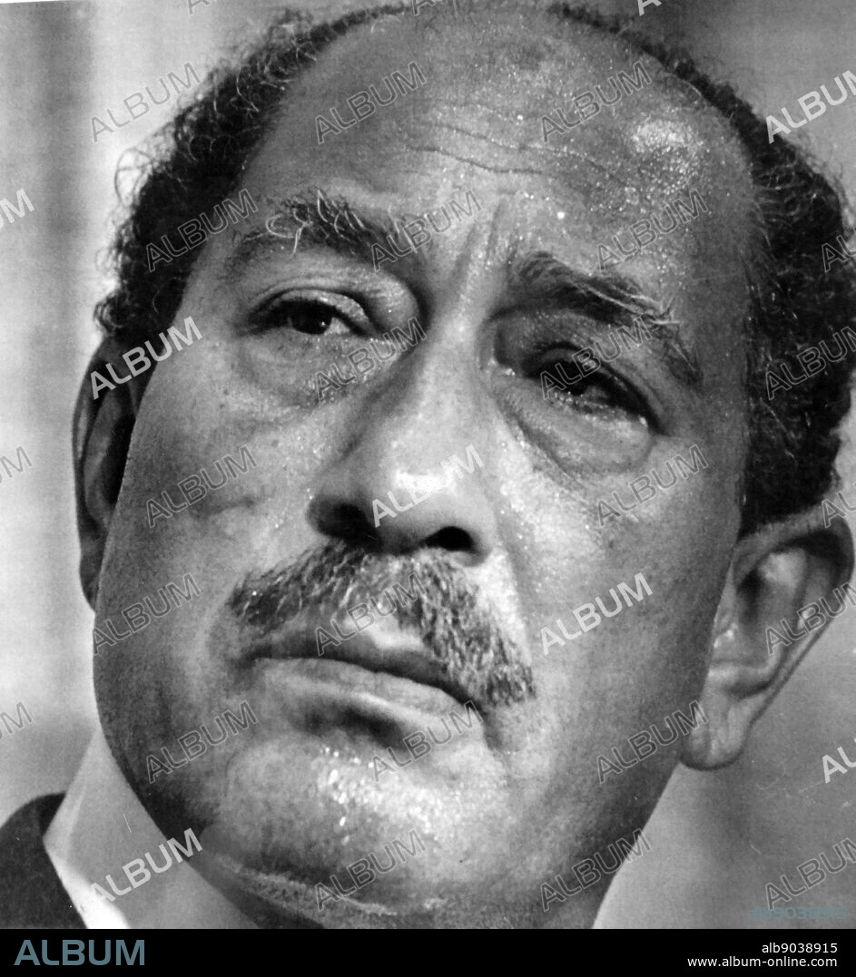 Muhammad Anwar el-Sadat (1918 - 1981), President of Egypt, serving from 15 October 1970 until his assassination by fundamentalist army officers on 6 October 1981. Sadat was a senior member of the Free Officers who overthrew King Farouk in the Egyptian Revolution of 1952, and a close confidant of President Gamal Abdel Nasser, under whom he served as Vice President twice and whom he succeeded as President in 1970.