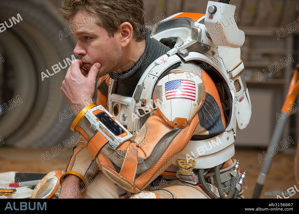 MATT DAMON in DER MARSIANER - RETTET MARK WATNEY, 2015 (THE MARTIAN), unter der Regie von RIDLEY SCOTT. Copyright GENRE FILMS/INTERNATIONAL TRADERS/MID ATLACTIC FILD/20TH CEN.