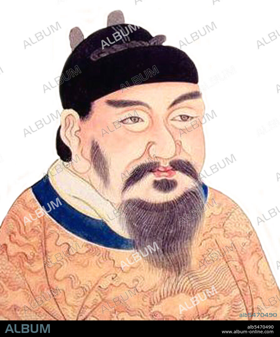 Emperor Gaozong of Tang (21 July 628–27 December 683), personal name Li Zhi, was the third emperor of the Tang Dynasty in China, ruling from 649 to 683 (although after January 665 much of the governance was in the hands of his second wife Empress Wu, later known as Wu Zetian. Emperor Gaozong was the son of Emperor Taizong and Empress Zhangsun. Emperor Gaozong was aided in his rule by Empress Wu during the later years of his reign after a series of strokes left him incapacitated. Emperor Gaozong delegated all matters of state to his wife and after he died in 683, power fell completely into the hands of Empress Wu, who subsequently became the only reigning Empress of China. After his death, he was interred at the Qianling Mausoleum along with Wu Zetian.
