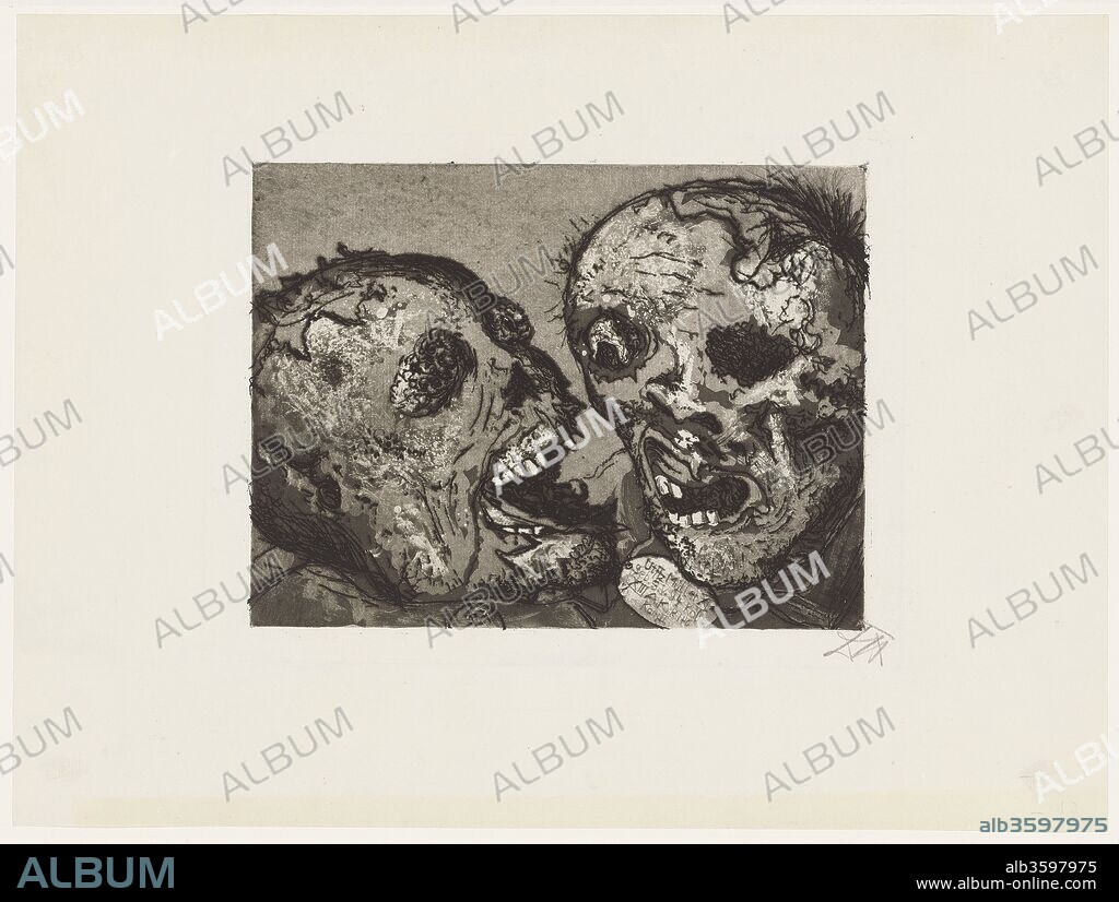 OTTO DIX. The War.